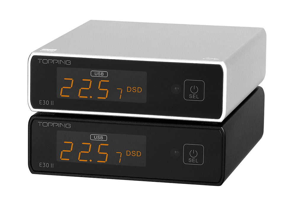 TOPPING E30 II Lite DAC AK4493S Preamp Hi-Res XMOS XU208 Digital to Analog Convertor
