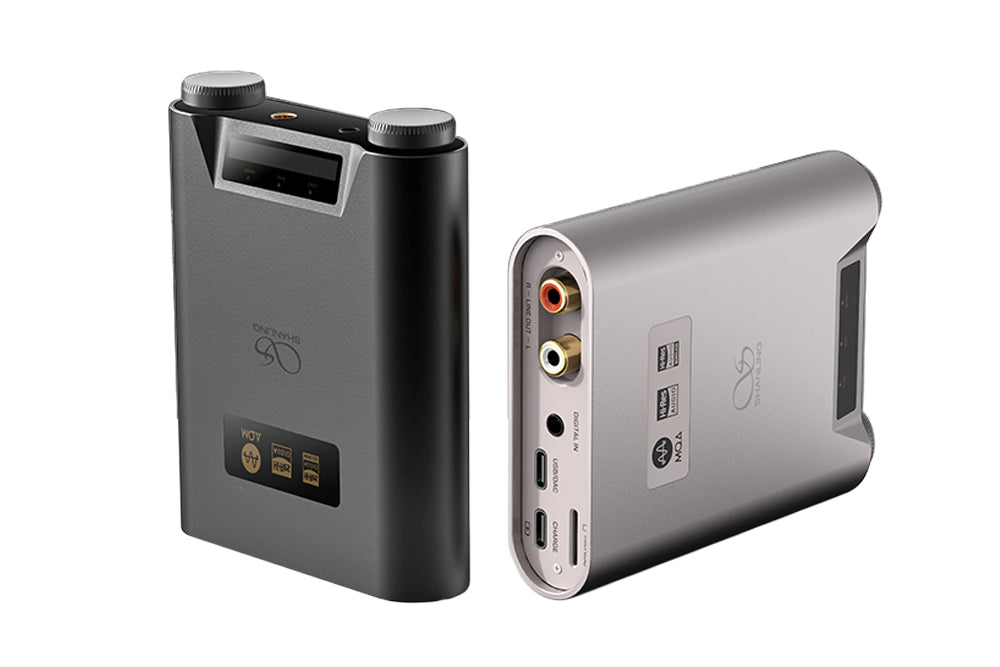 SHANLING H5 Dual AK4493SEQ MQA DAC Hi-Res Portable Headphone Amplifier