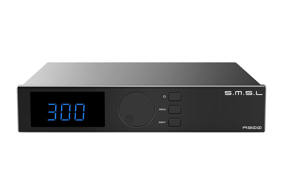 SMSL A300 Power Amplifier Bluetooth 5.0 Remote Control Digital Amplifier