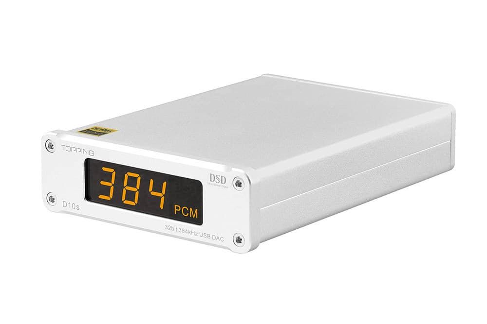 TOPPING D10S Hi-Res USB DAC ES9038Q2M 32Bit/384kHz DSD256 Digital to Analog Convertor