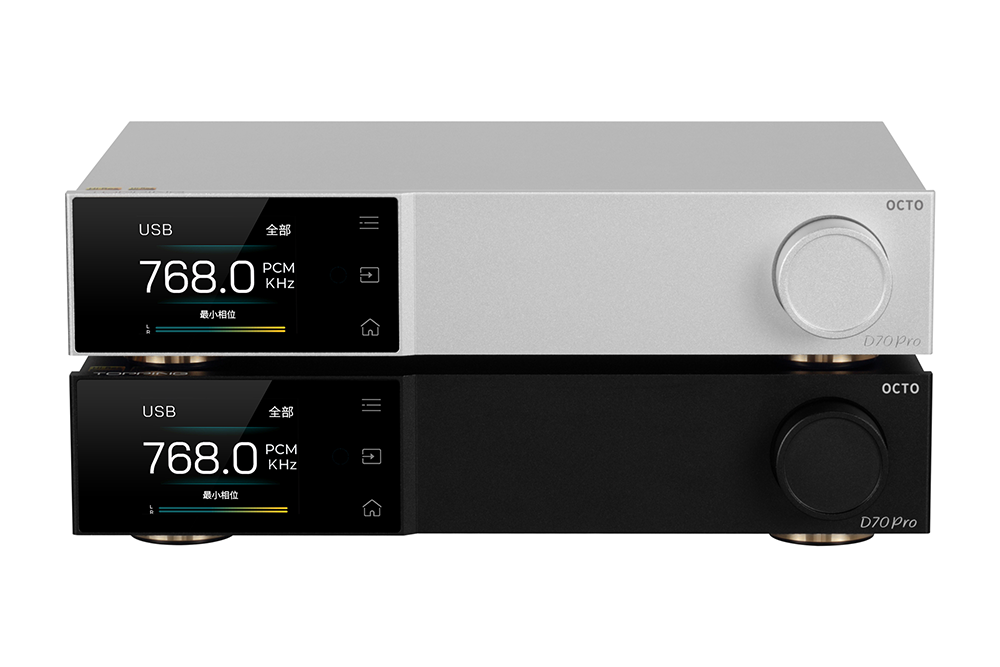 TOPPING D70 PRO OCTO DAC Eight CS43198 Bluetooth HiFi Digital to Analog Convertor