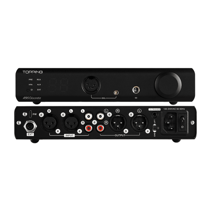 TOPPING A90 Discrete Balanced Headphone Amplifier & Pre-amplifier