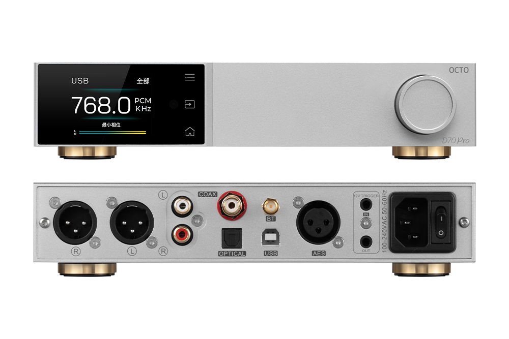 TOPPING D70 PRO OCTO DAC Eight CS43198 Bluetooth HiFi Digital to Analog Convertor