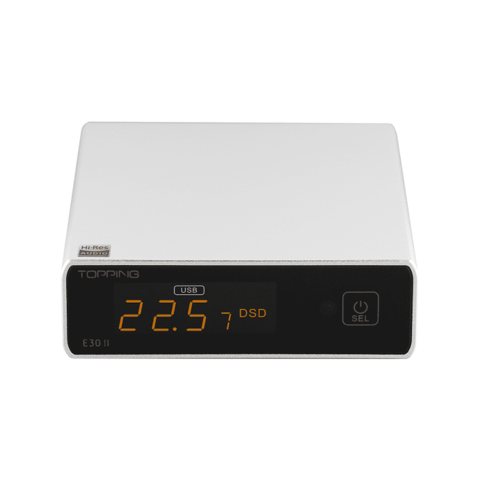 TOPPING E30 II Digital to Analog Convertor Hi-Res Dual AK4493S Audio Decoder with Remote Control