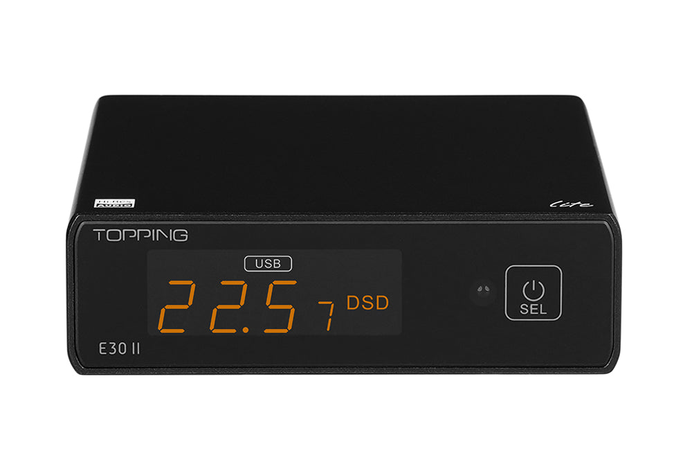 TOPPING E30 II Lite DAC AK4493S Preamp Hi-Res XMOS XU208 Digital to Analog Convertor