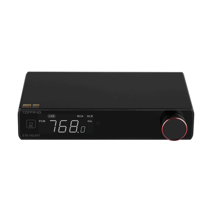 TOPPING E70 VELVET Desktop DAC E70V AK4191 AK4499EX Digital to Analog Convertor
