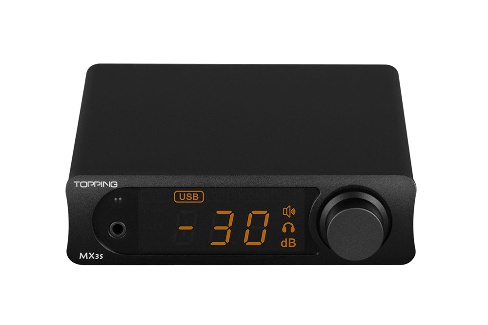 TOPPING MX3s Desktop USB DAC & Headphone Amplifier & Speaker Amplifier