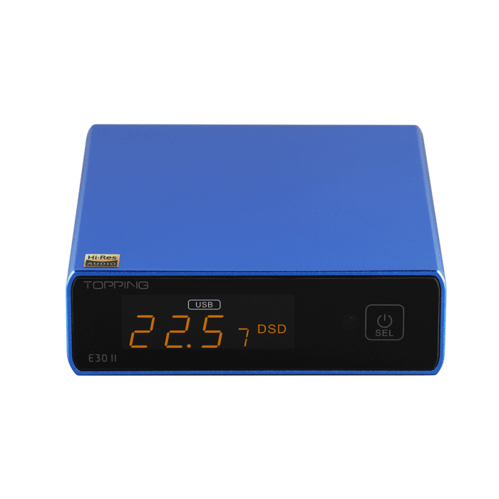 TOPPING E30 II Digital to Analog Convertor Hi-Res Dual AK4493S Audio Decoder with Remote Control