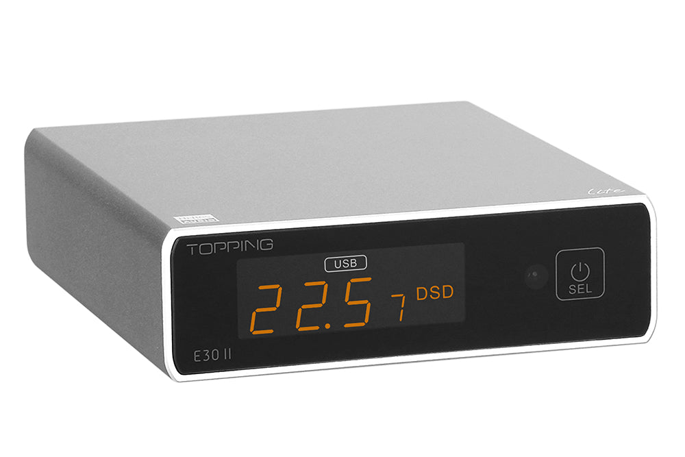 TOPPING E30 II Lite DAC AK4493S Preamp Hi-Res XMOS XU208 Digital to Analog Convertor