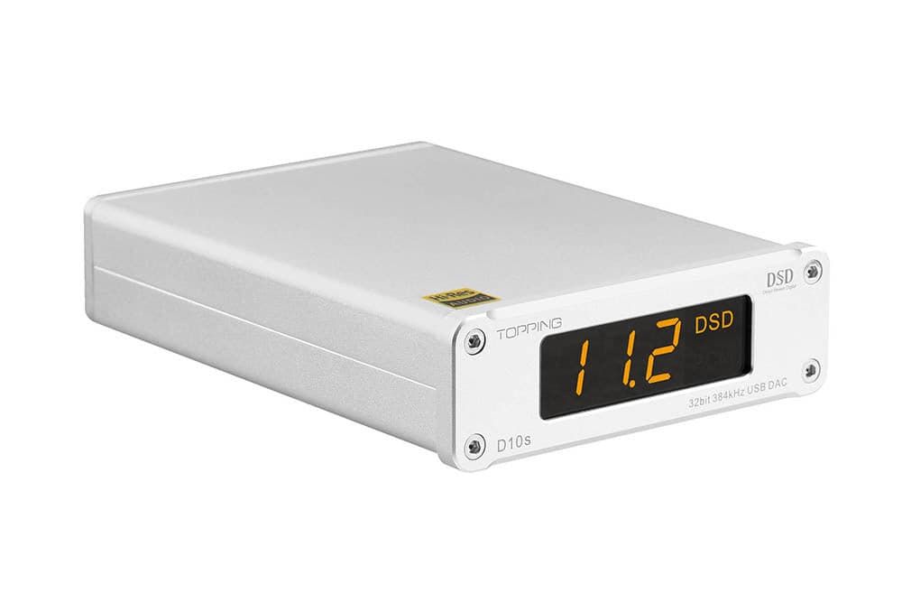 TOPPING D10S Hi-Res USB DAC ES9038Q2M 32Bit/384kHz DSD256 Digital to Analog Convertor