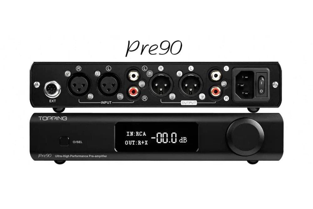 TOPPING PRE90 Preamplifier & EXT90 Input Extender