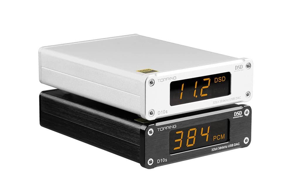 TOPPING D10S Hi-Res USB DAC ES9038Q2M 32Bit/384kHz DSD256 Digital to Analog Convertor