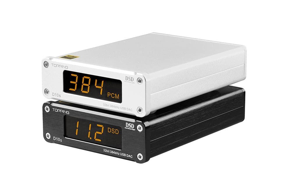 TOPPING D10S Hi-Res USB DAC ES9038Q2M 32Bit/384kHz DSD256 Digital to Analog Convertor