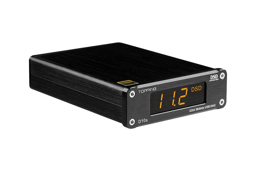 TOPPING D10S Hi-Res USB DAC ES9038Q2M 32Bit/384kHz DSD256 Digital to Analog Convertor
