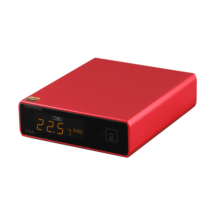 TOPPING E30 II Digital to Analog Convertor Hi-Res Dual AK4493S Audio Decoder with Remote Control