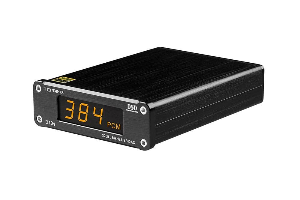 TOPPING D10S Hi-Res USB DAC ES9038Q2M 32Bit/384kHz DSD256 Digital to Analog Convertor