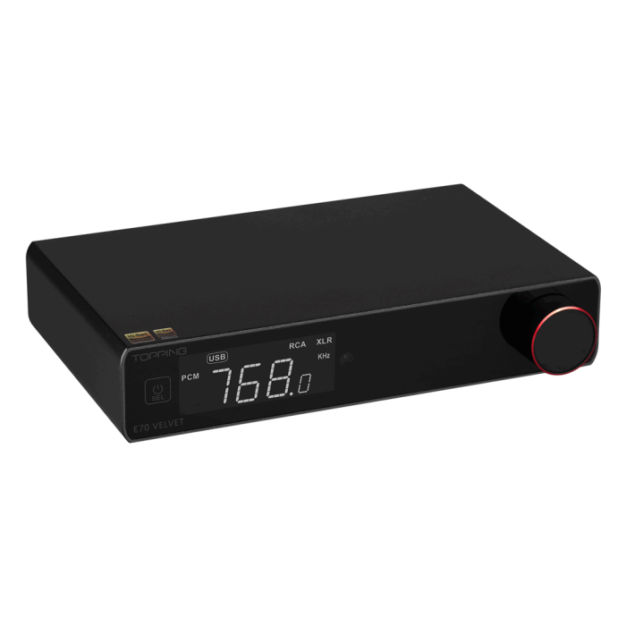 TOPPING E70 VELVET Desktop DAC E70V AK4191 AK4499EX Digital to Analog Convertor
