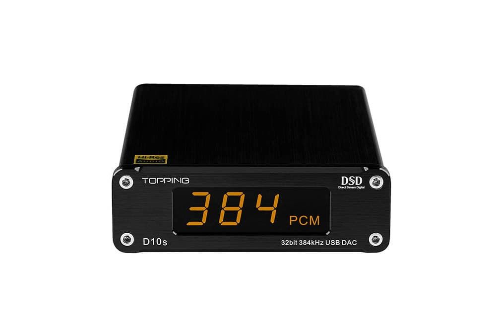 TOPPING D10S Hi-Res USB DAC ES9038Q2M 32Bit/384kHz DSD256 Digital to Analog Convertor