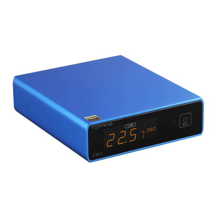 TOPPING E30 II Digital to Analog Convertor Hi-Res Dual AK4493S Audio Decoder with Remote Control