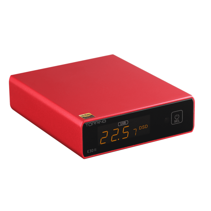 TOPPING E30 II Digital to Analog Convertor Hi-Res Dual AK4493S Audio Decoder with Remote Control