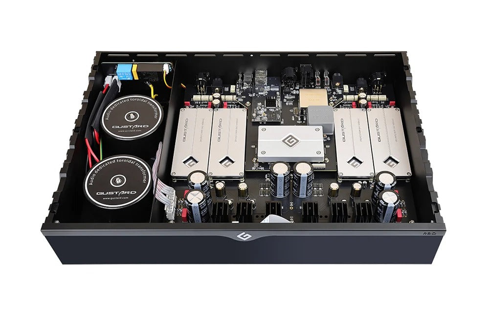 gustard r30 dac silver finish