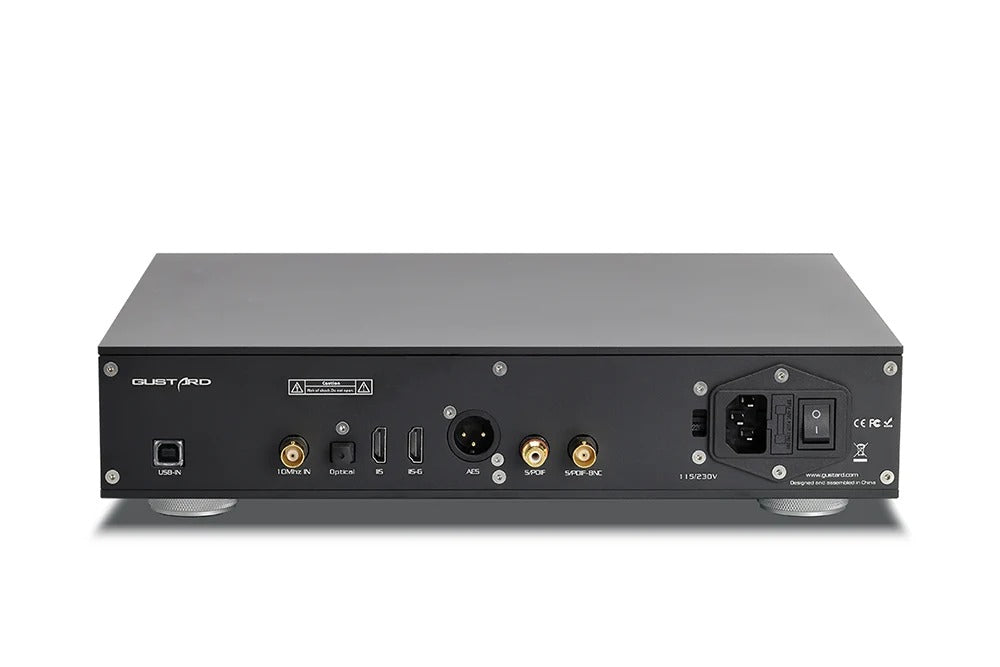 gustard u26 usb digital interface main rear