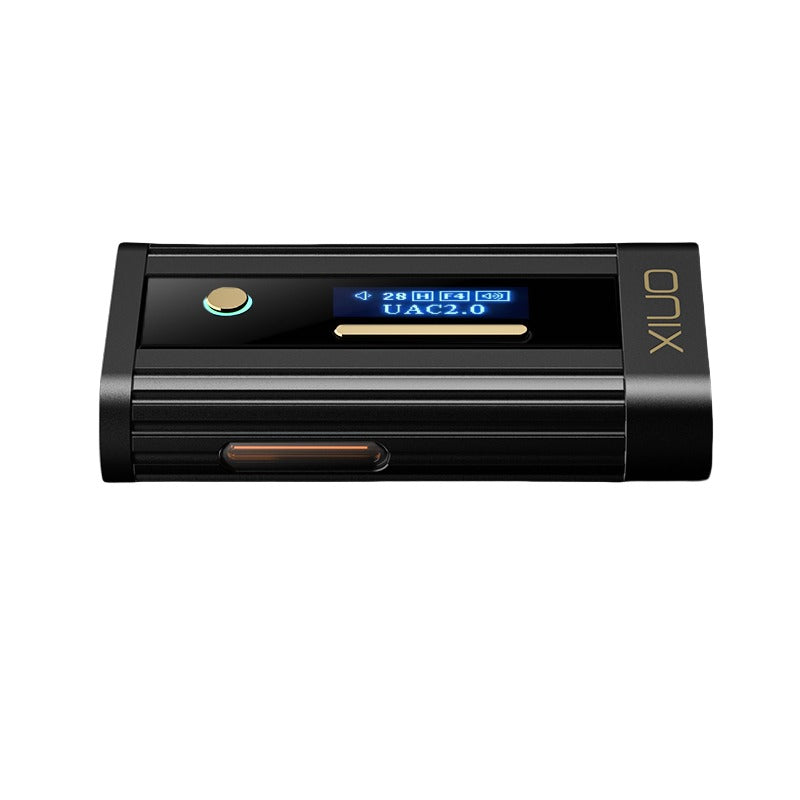 ONIX Beta XI2 lying flat showing the front panel, display and control layout