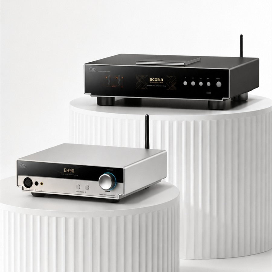 shanling eh90 with scd3 3 sacd player