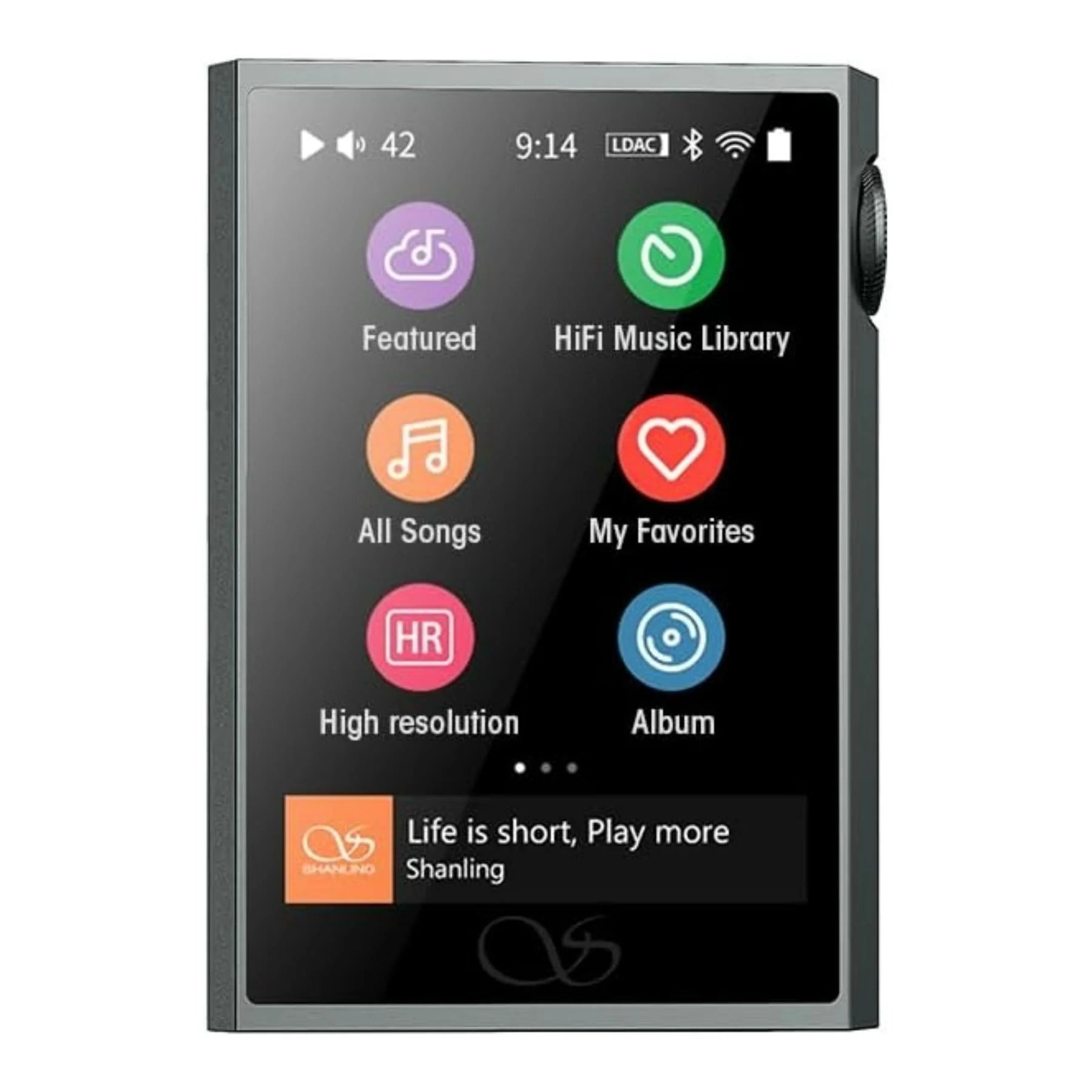 SHANLING M1 Plus ES9069Q Portable Hi-Res Music Player with 661mW Balanced Output