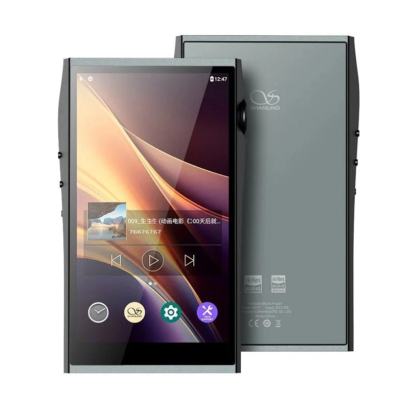 shanling m7t portable hi res audio player front view