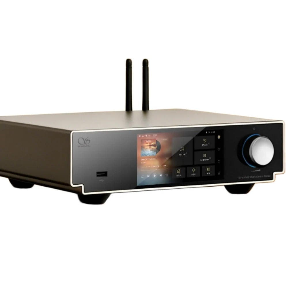 shanling sm90 hi res music streamer dac front view