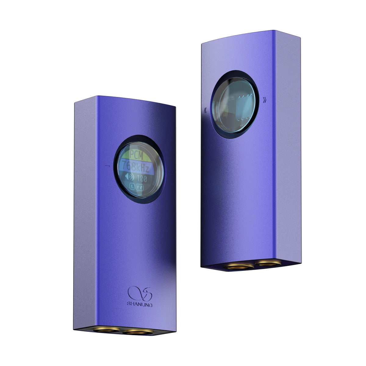 shanling ua1 ii portable usb dac amp angle view
