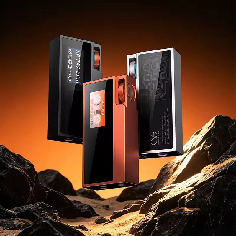 shanling ua6 ii portable usb dac amp retail packaging