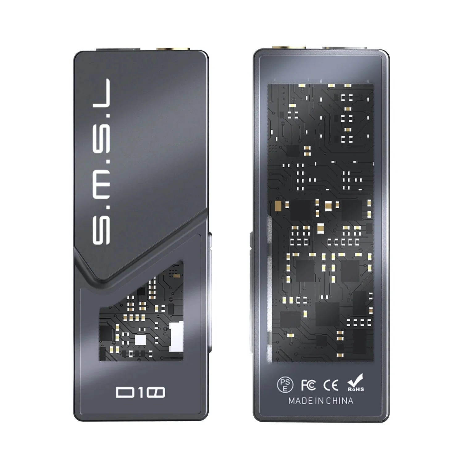 SMSL D10 Portable USB DAC/Amp — Dual CS43131 DSD256 32bit/384kHz