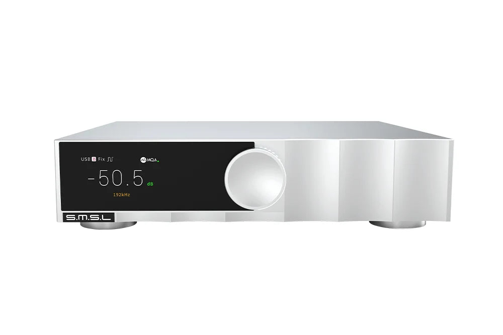 SMSL D200 Desktop DAC and Preamp with ROHM BD34352EKV Chip, Full MQA Decoding, and Bluetooth LDAC