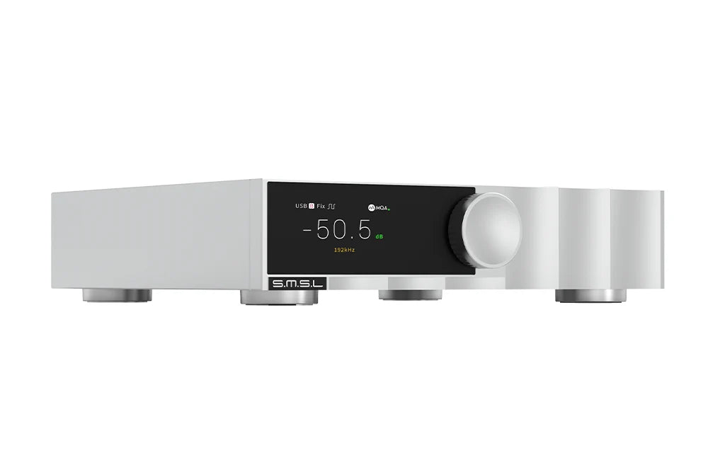 SMSL D200 Desktop DAC and Preamp with ROHM BD34352EKV Chip, Full MQA Decoding, and Bluetooth LDAC