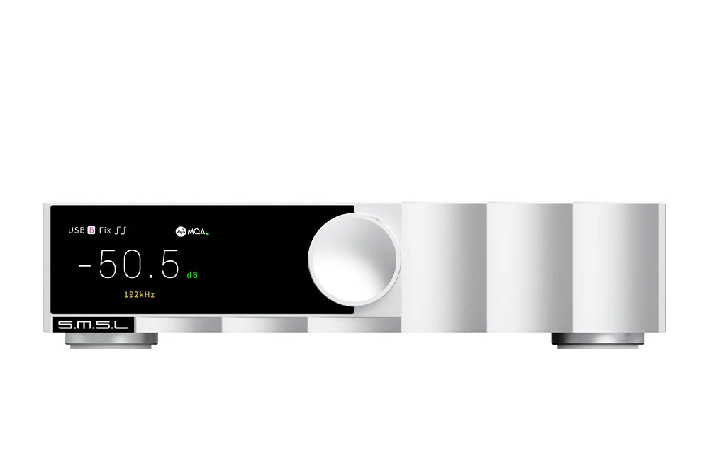 SMSL D200 Desktop DAC and Preamp with ROHM BD34352EKV Chip, Full MQA Decoding, and Bluetooth LDAC