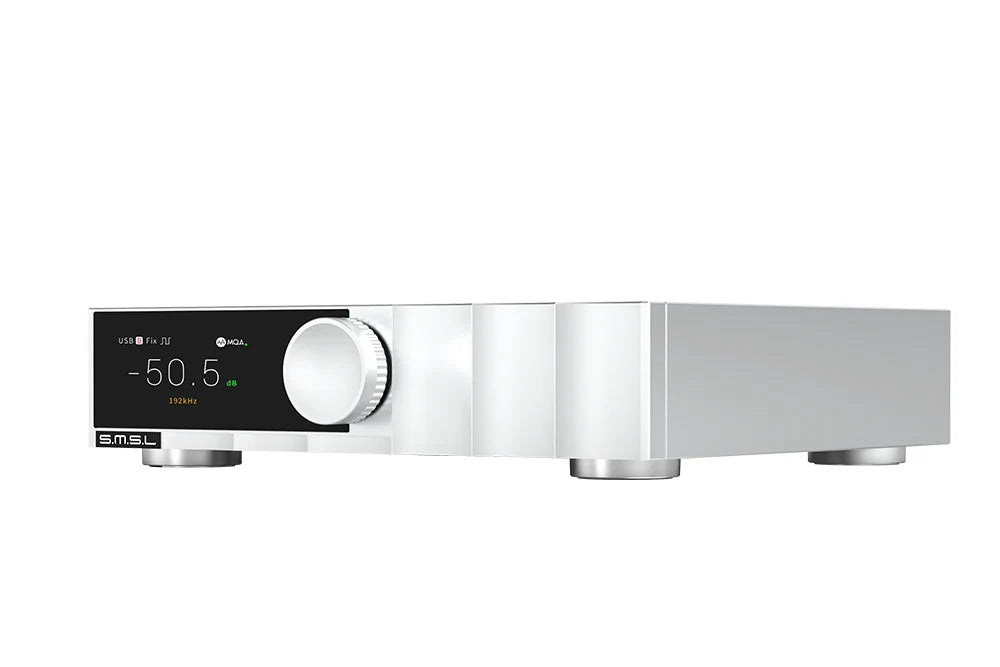 SMSL D200 Desktop DAC and Preamp with ROHM BD34352EKV Chip, Full MQA Decoding, and Bluetooth LDAC