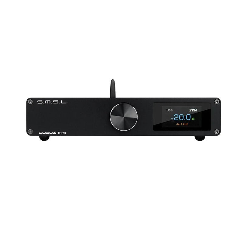 SMSL DO200 MKII MQA CD Player and Digital Media Center with Dual ES9068AS, I2S, AES/EBU, and Bluetooth LDAC