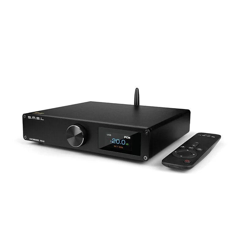 SMSL DO200 MKII MQA CD Player and Digital Media Center with Dual ES9068AS, I2S, AES/EBU, and Bluetooth LDAC