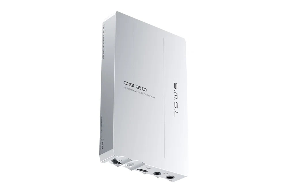 SMSL DS20 Portable USB DAC and Headphone Amplifier with Quad CS43131 Chips and 132dB SNR