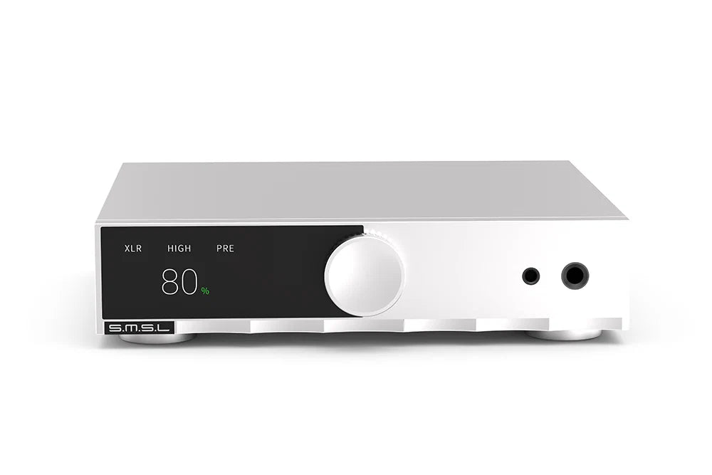 SMSL H200 Fully-Balanced Headphone Amplifier and Preamplifier with PLFC+ Discrete Circuit and Toroidal Power Supply