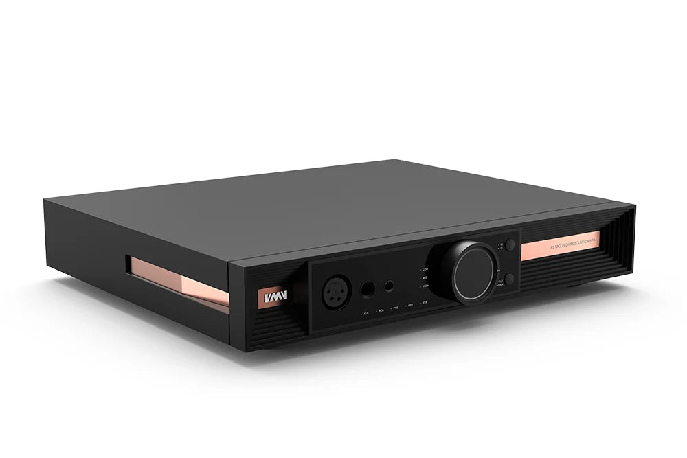 SMSL VMV P2 MK2 99-Op-Amp Parallel Matrix Headphone Amplifier and Preamplifier with PLFC+ Circuit and GaN Power Supply