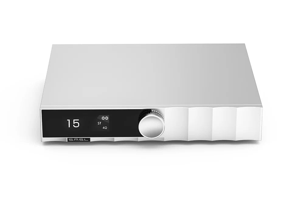 SMSL PA400 Digital Power Amplifier with Infineon MA5332, Tone Control, and Built-In Power Supply