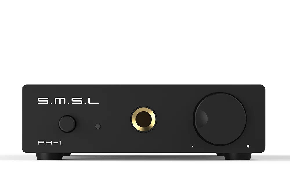 SMSL PH-1 Moving Magnet (MM) Phono Preamplifier with Built-In Headphone Amplifier and RIAA Equalization
