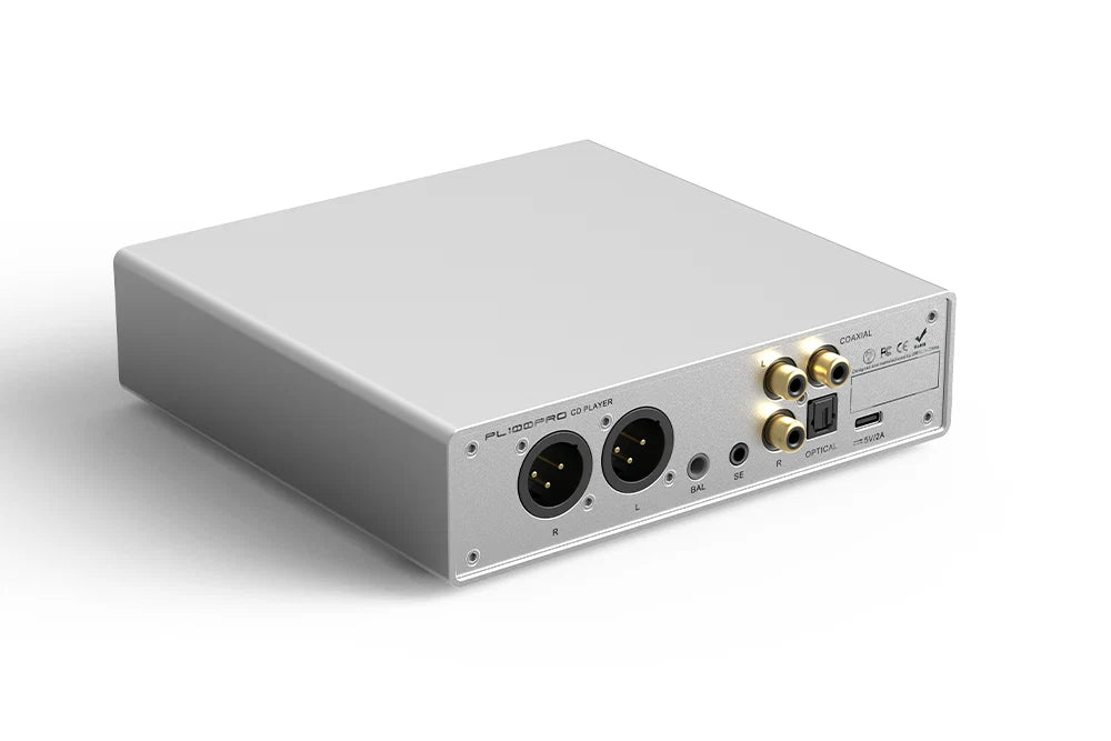 SMSL PL100 Pro CD Player with Dual CS43131 DACs, MQA-CD Decoding, and Headphone Output