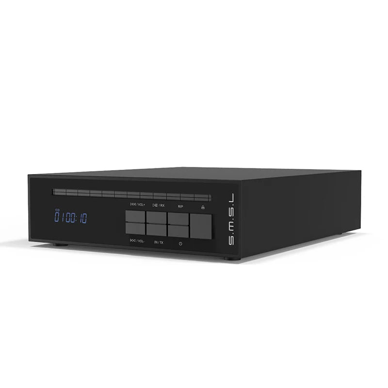 SMSL PL20 Dual CS43131 CD Player with Bluetooth 5.3 and One-Touch CD Ripping