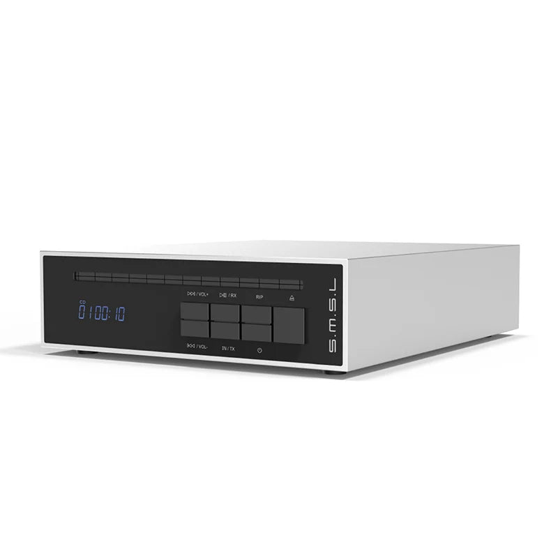 SMSL PL20 Dual CS43131 CD Player with Bluetooth 5.3 and One-Touch CD Ripping
