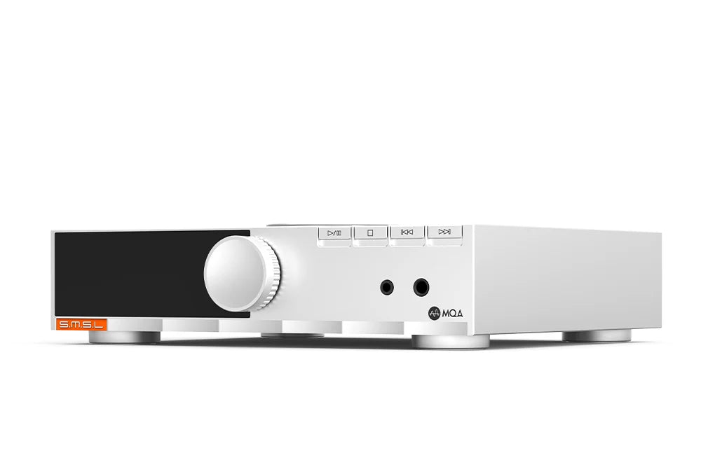 SMSL PL200 MK2 All-in-One CD Player, DAC, and Headphone Amplifier with ESS ES9039Q2M and PLFC Balanced HP Amp