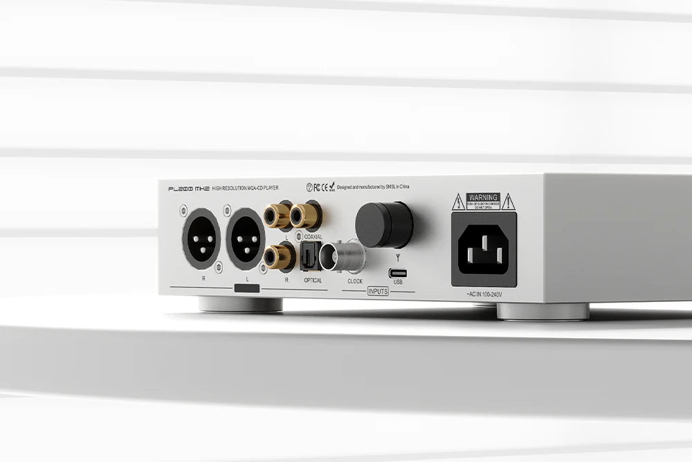 SMSL PL200 MK2 All-in-One CD Player, DAC, and Headphone Amplifier with ESS ES9039Q2M and PLFC Balanced HP Amp